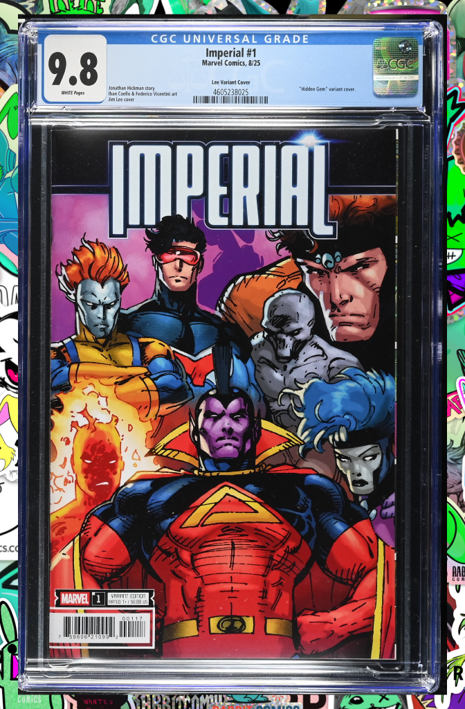 Imperial #1 | Jim Lee Hidden Gem 1:50 Ratio Variant | CGC 9.8