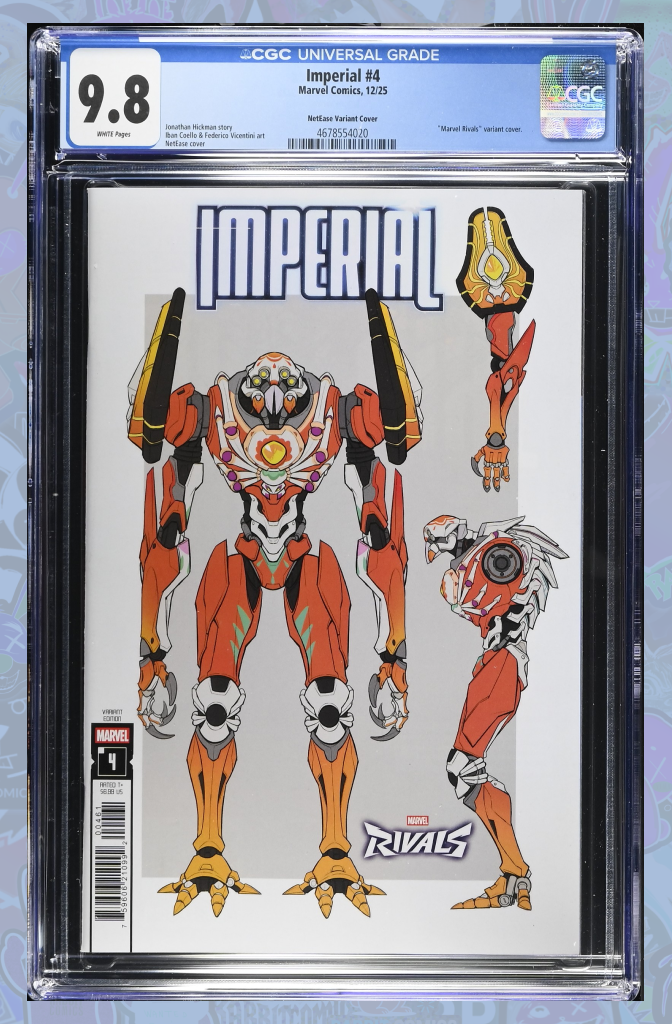 Imperial #4 Netease Games Marvel Rivals Variant | CGC 9.8