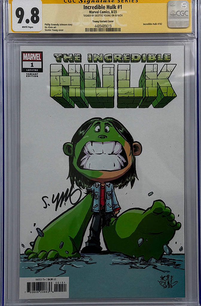 Incredible Hulk #1 | Young Variant | Signed by Skottie Young | CGC SS 9.8