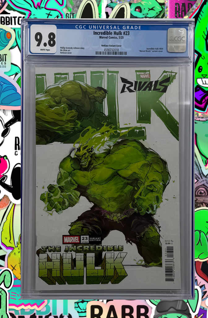 Incredible Hulk #23 | Netease Games Marvel Rivals Variant | CGC 9.8