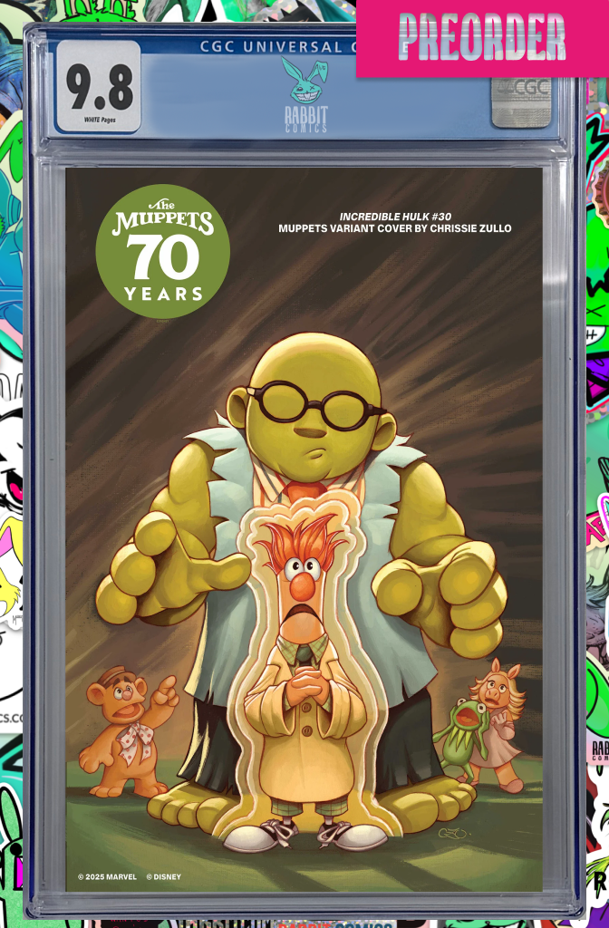Incredible Hulk #30 Chrissie Zullo Muppets Variant | CGC 9.8 | PREORDER