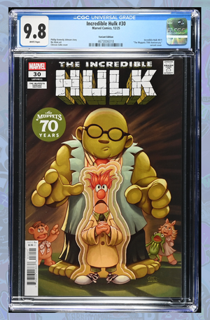 Incredible Hulk #30 Chrissie Zullo Muppets Variant | CGC 9.8
