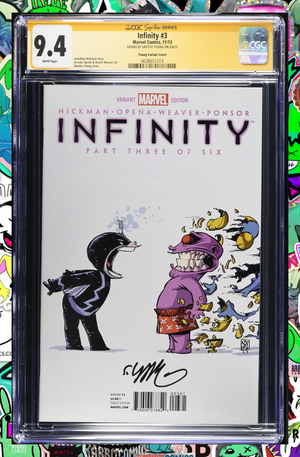 Infinity #3 | Skottie Young Variant | Signed By Skottie | CGC SS 9.4