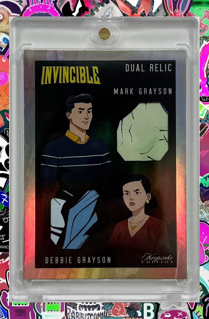 Invincible Season One - MARK & DEBBIE GRAYSON - Authentic Double Relic 2025 Keepsake Edition #507