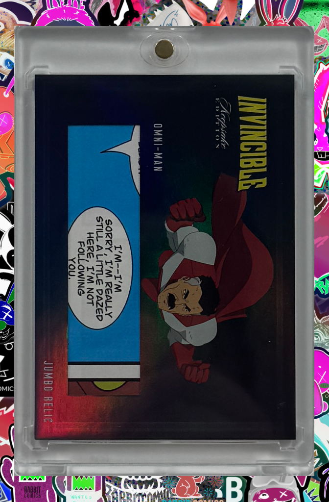 Invincible Season One - OMNI MAN - Authentic JUMBO Relic 2025 Keepsake Edition #553