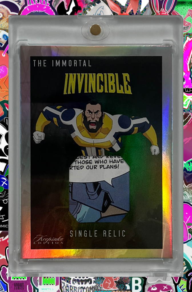 Invincible Season One - THE IMMORTAL - Authentic Single Relic 2025 Kee ...