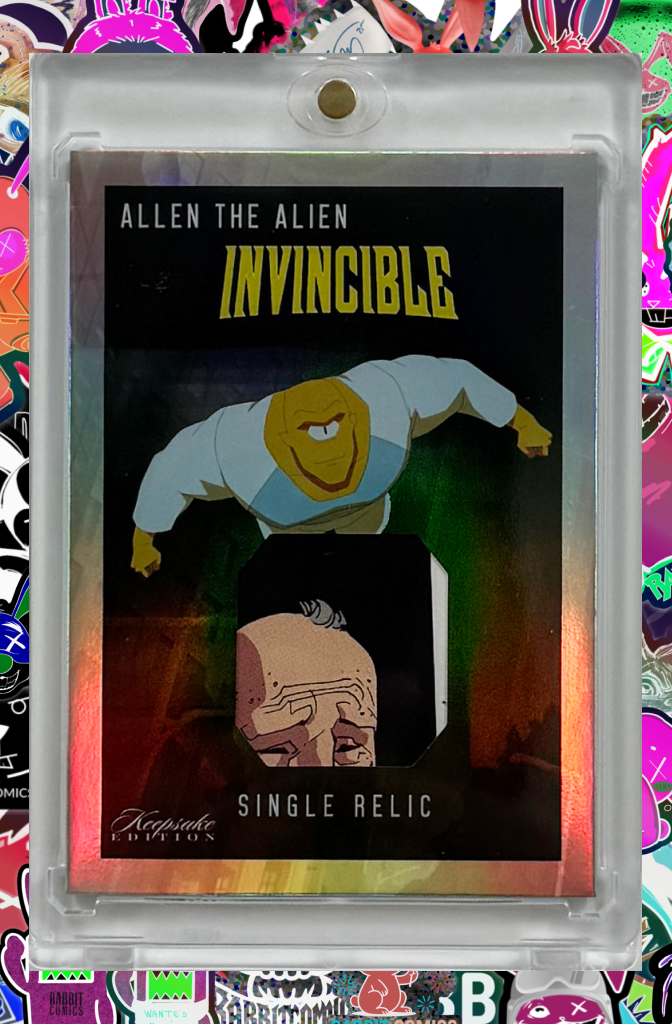 Invincible Season One - ALLEN THE ALIEN - Authentic Single Relic 2025 Keepsake Edition #463