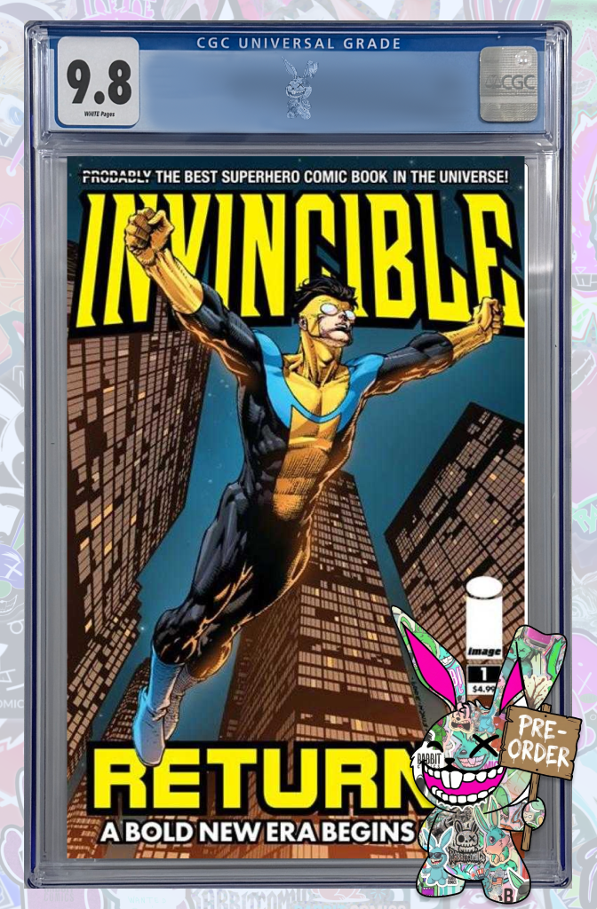 Invincible Returns Facsimile Edition #1 Cover A David Finch & Fco Plascencia | CGC 9.8 | PREORDER