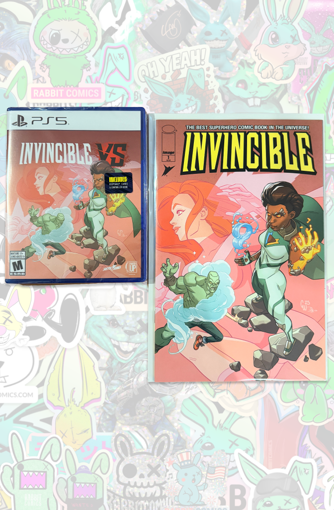 Invincible vs Ps5 Lunar Exclusive Standard Edition Bundle (Mature) + Comic
