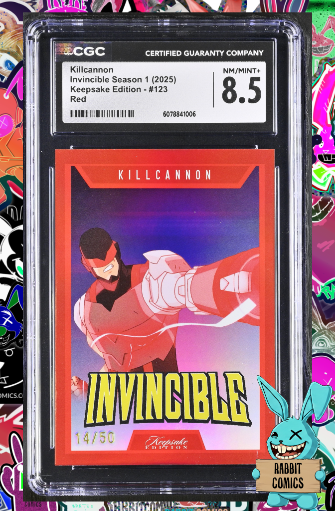Invincible Season 1 | Killcannon | #123 Red 14/50 | CGC 8.5 – Rabbit Comics