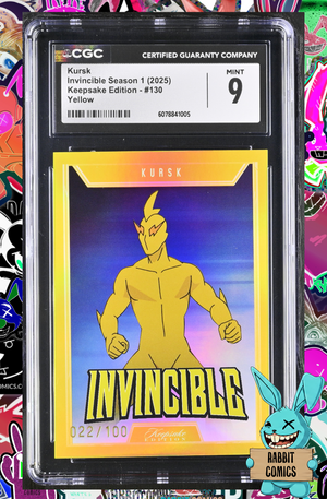 Invincible Season 1 | Kursk | #130 Yellow 22/100 | CGC 9
