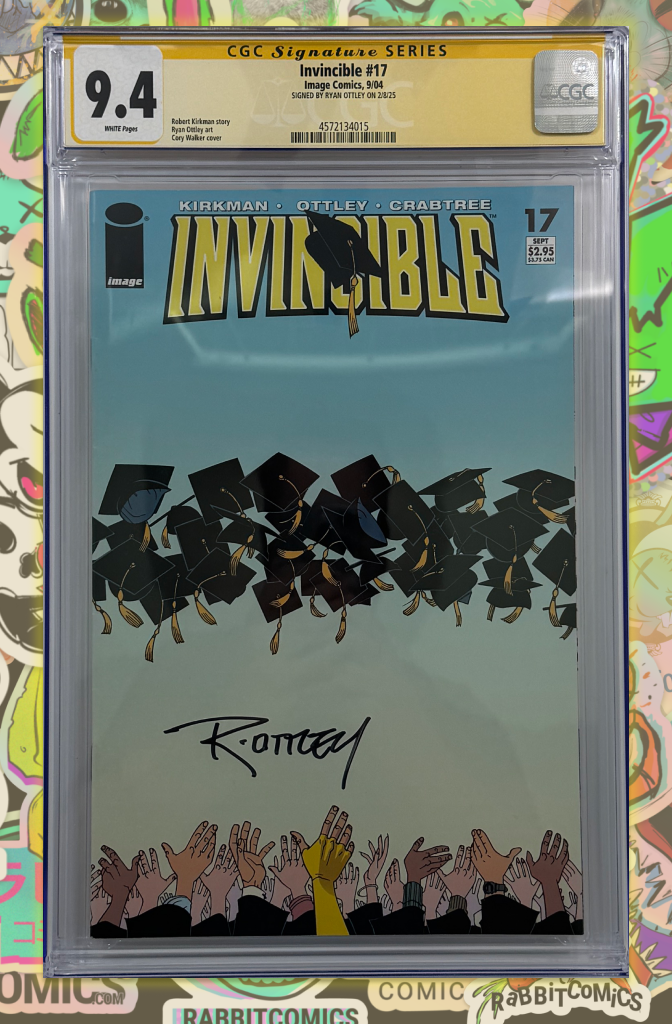 Invincible #17 | 1st Print | Signed by Ryan Ottley | CGC SS 9.4