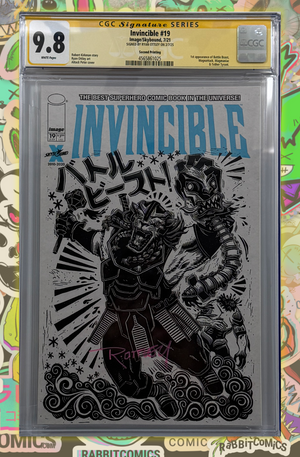 INVINCIBLE #19 | Attack Peter Variant | Signed by Ryan Ottley | CGC SS 9.8