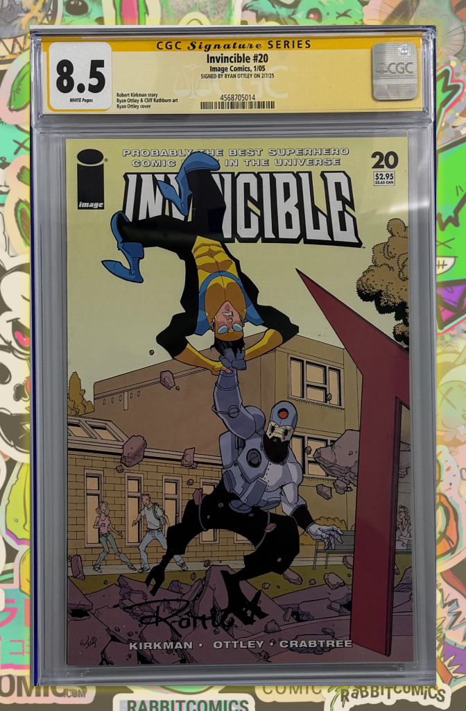 Invincible #20 | 1st Print | Signed by Ryan Ottley | CGC SS 8.5