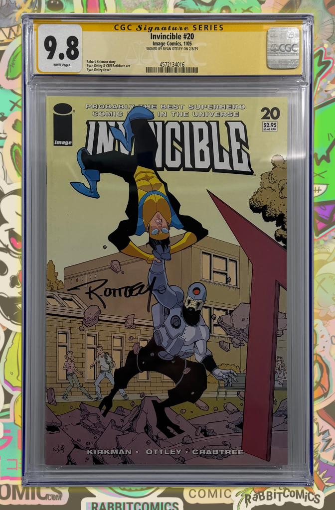 Invincible #20 | 1st Print | Signed by Ryan Ottley | CGC SS 9.8