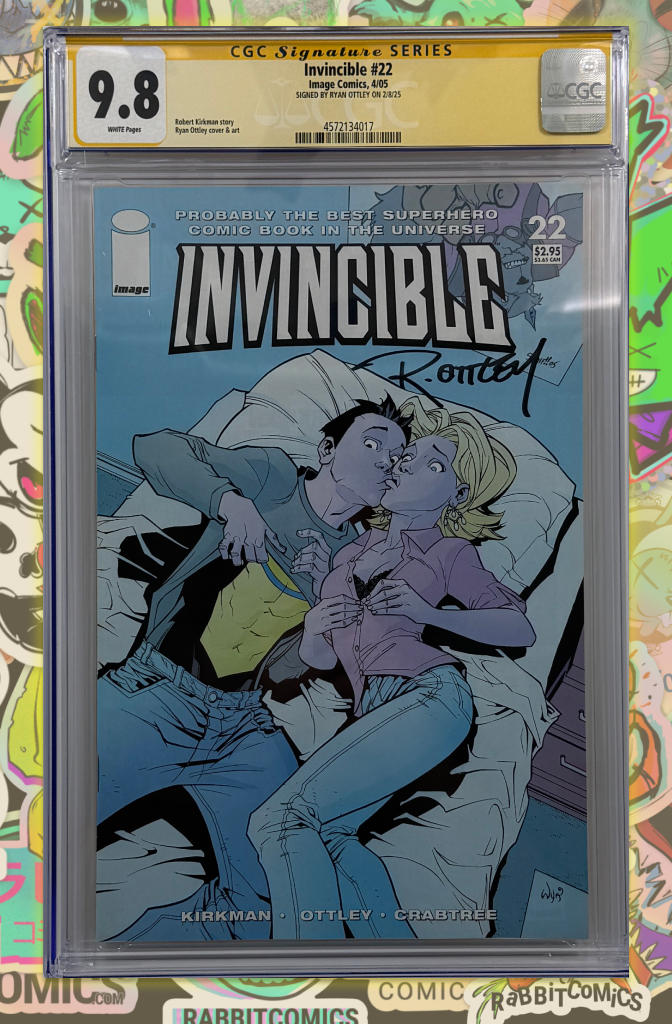 Invincible #22 | 1st Print | Signed by Ryan Ottley | CGC SS 9.8