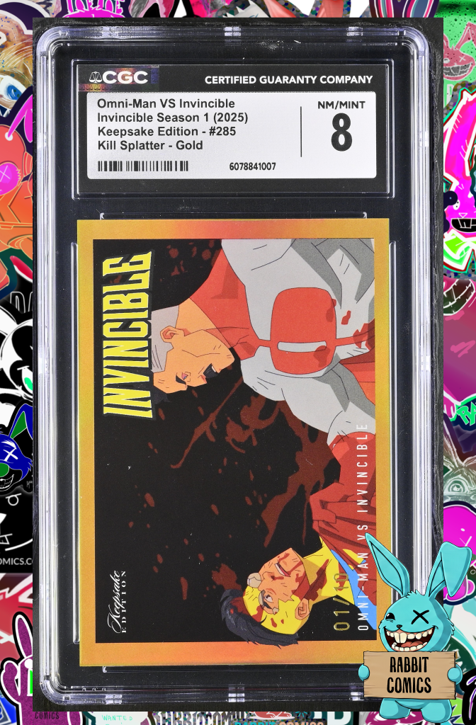 Invincible Season 1 | Omni-Man Vs Invincible  | #285 Kill Splatter Gold 1/10 | CGC 8