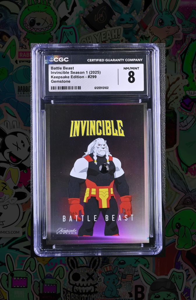 Battle Beast #299 GEMSTONE | Invincible Season 1 (2025) Keepsake Edition | CGC 8