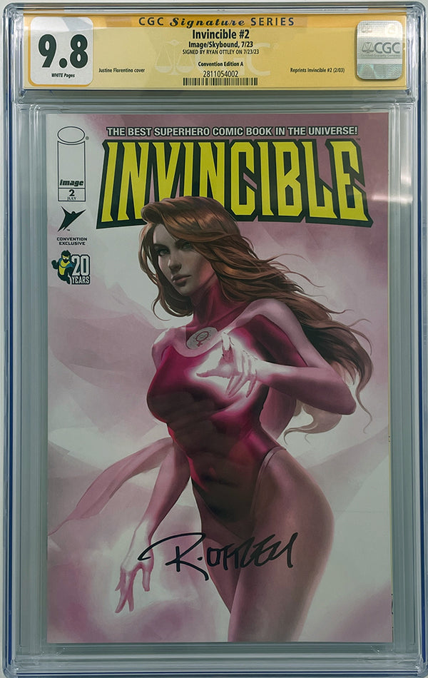 Invincible #2 | SDCC VARIANT | CGC SS 9.8