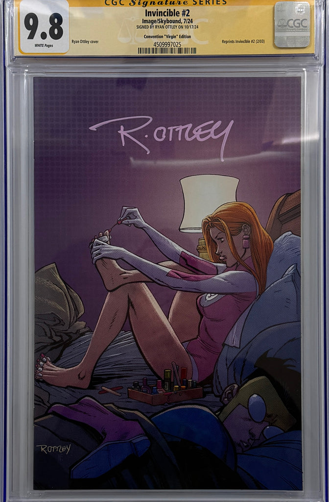 Invincible #2 | Ryan Ottley SDCC '24 Virgin Variant | CGC SS 9.8