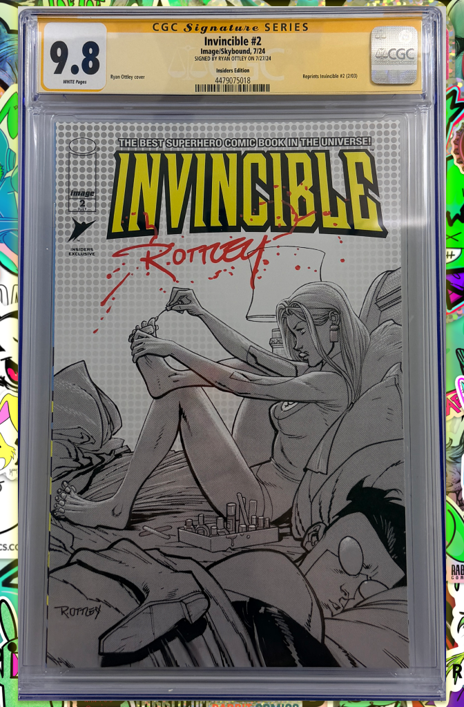 Invincible #2 | SDCC Insider Edition Sketch Variant  | CGC SS 9.8