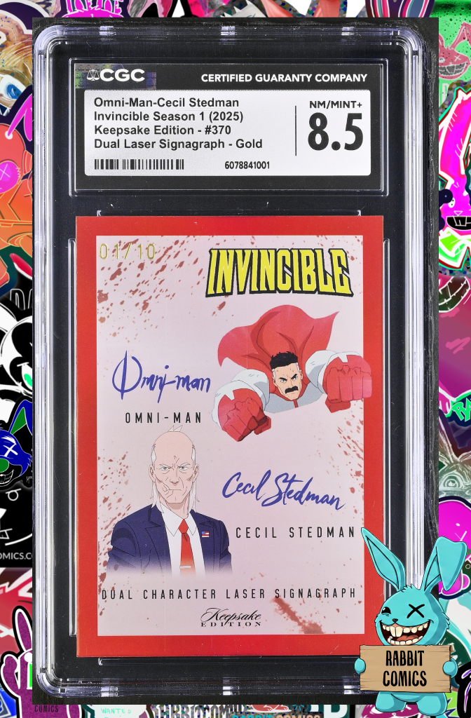 Invincible Season 1 | Omni-Man Cecil Stedman | #370 Gold 1/10 | CGC 8.5