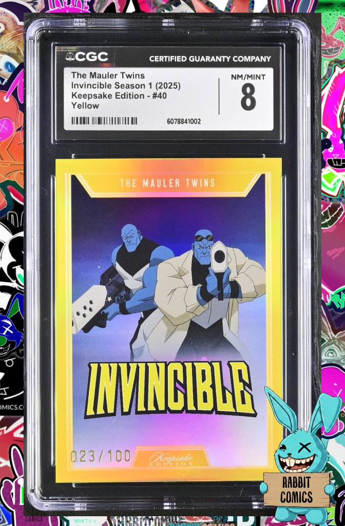 Invincible Season 1 | Mauler Twins | #40 Yellow 23/100 | CGC 8