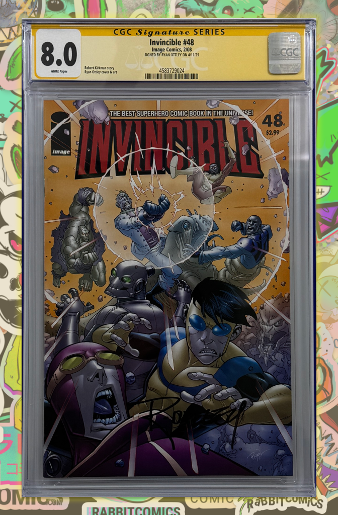 Invincible #48 | Signed by Ryan Ottley | CGC SS 8.0
