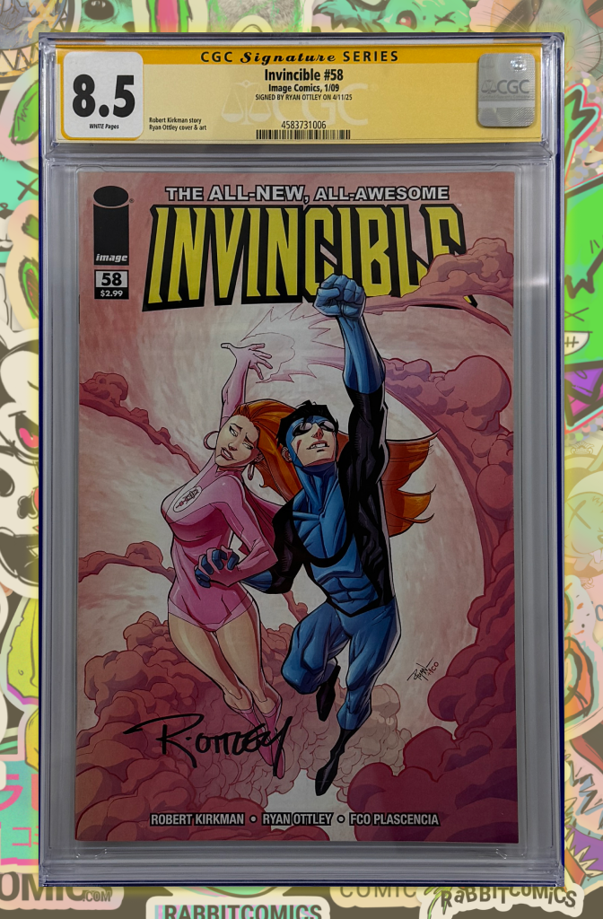 Invincible #58 | Signed by Ryan Ottley | CGC SS 8.5