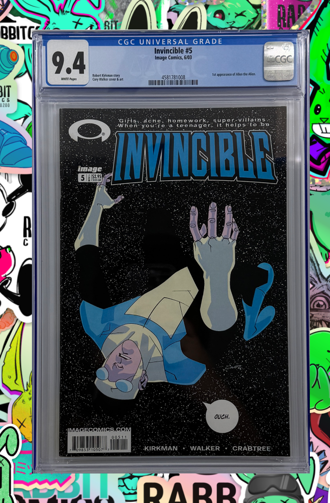 Invincible #5 | 1st App of Allen the Alien | CGC 9.4