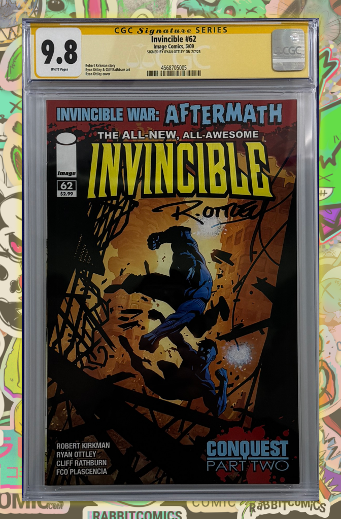 Invincible #62 | Signed by Ryan Ottley | CGC SS 9.8