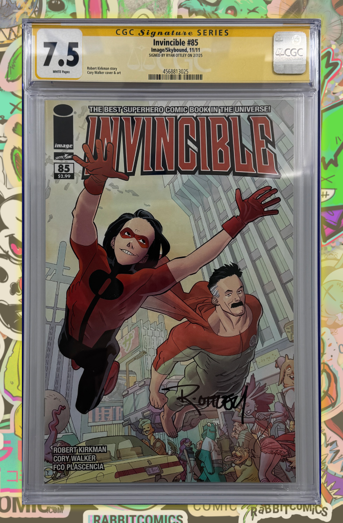 Invincible #85 | 1st Print | Signed by Ryan Ottley | CGC SS 7.5