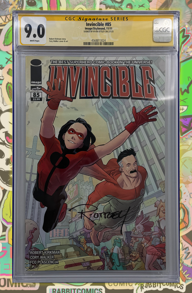 Invincible #85 | 1st Print | Signed by Ryan Ottley | CGC SS 9.0