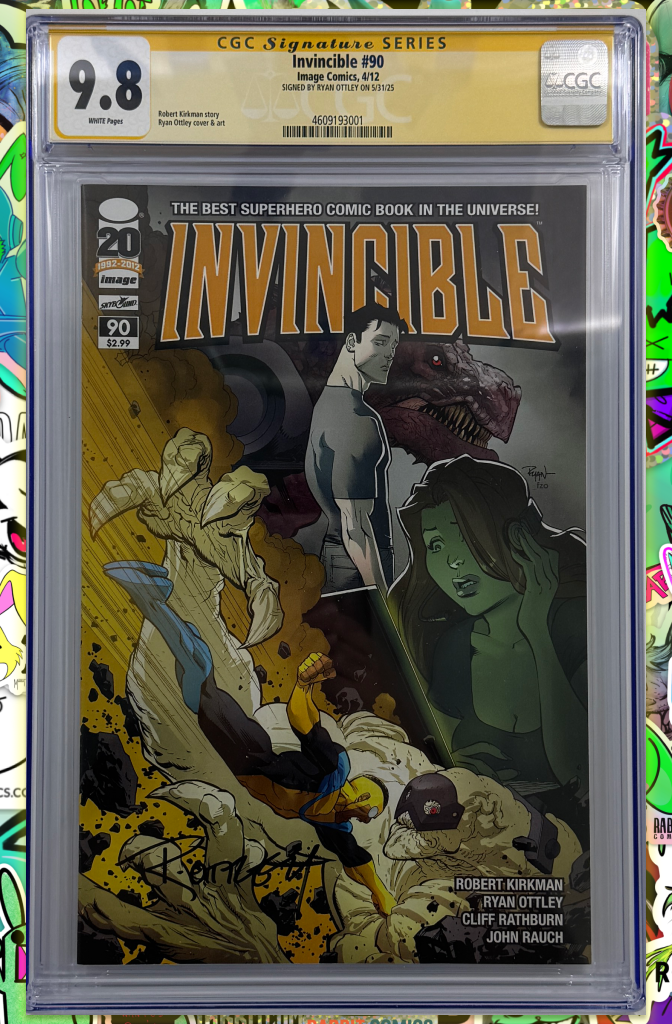 Invincible #90 | 1st Print | Signed by Ryan Ottley | CGC SS 9.8