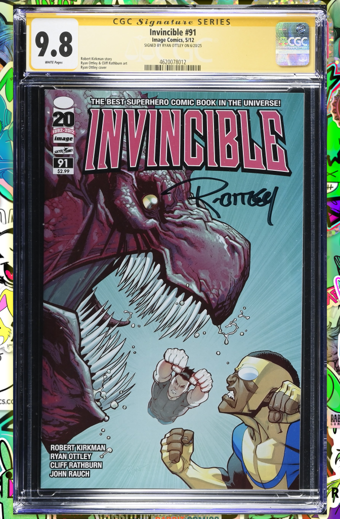 Invincible #91 | Signed by Ryan Ottley | CGC SS 9.8