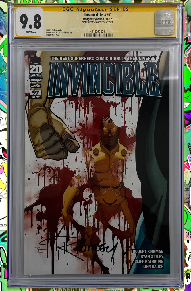 Invincible #97 | 1st Print | Signed by Ryan Ottley | CGC SS 9.8