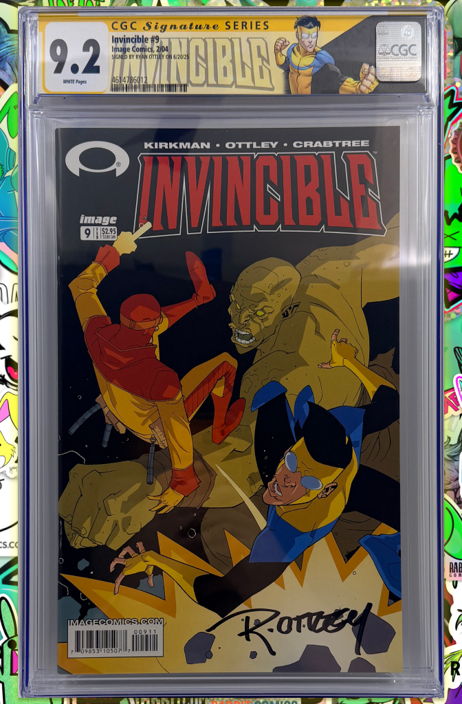 Invincible #9 | 1st App of Monster Girl | CGC SS 9.2