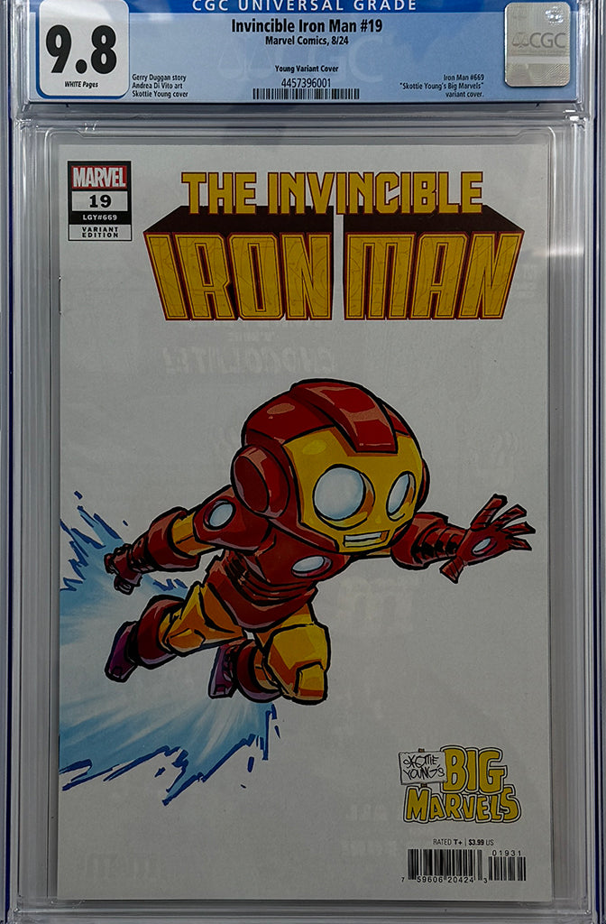 INVINCIBLE IRON MAN #19 | SKOTTIE YOUNG'S BIG MARVEL VARIANT | CGC 9.8