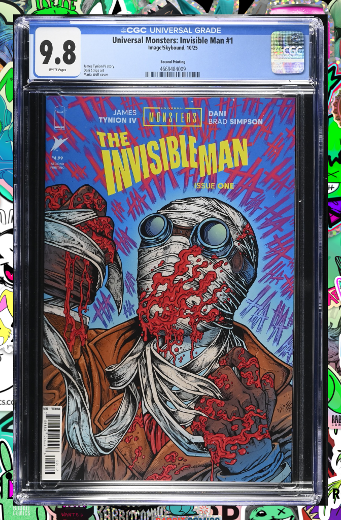 Invisible Man #1 | 2nd Print Maria Wolf Variant | CGC 9.8