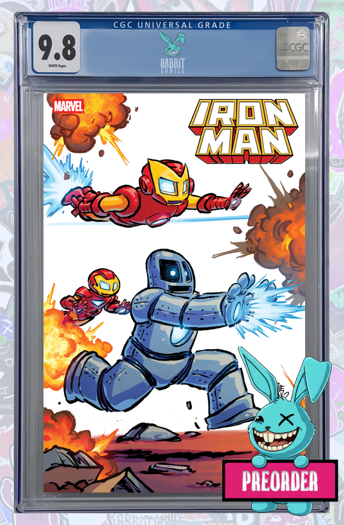 Iron Man #1 Skottie Young 4 Part Connecting Variant | CGC 9.8 | PREORDER