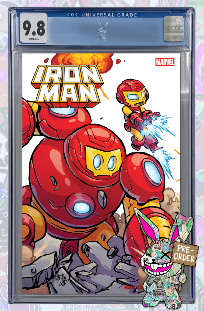 Iron Man #3 Skottie Young 4 Part Connecting Variant | CGC 9.8 | PREORDER
