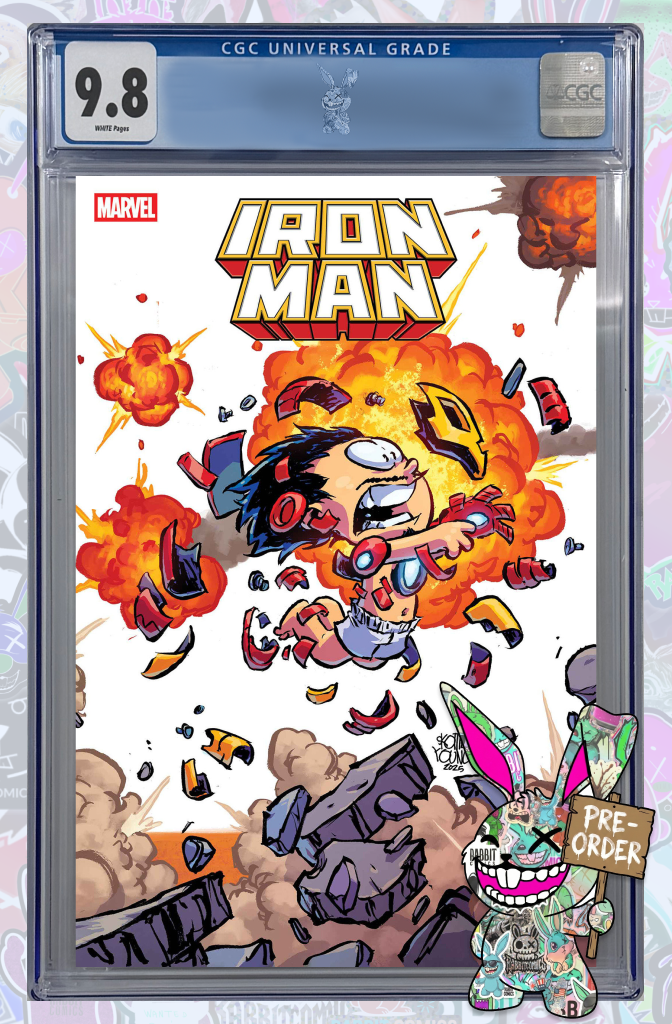 Iron Man #4 Skottie Young 4 Part Connecting Variant | CGC 9.8 | PREORDER