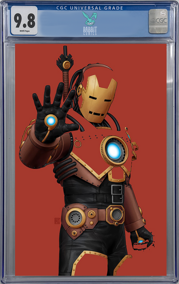 IRON MAN #1 | JOHN TYLER CHRISTOPHER NEGATIVE SPACE VIRGIN VARIANT | CGC 9.8 | PREORDER