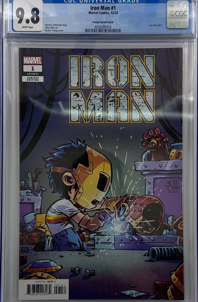 IRON MAN #1 | SKOTTIE YOUNG VARIANT | CGC 9.8