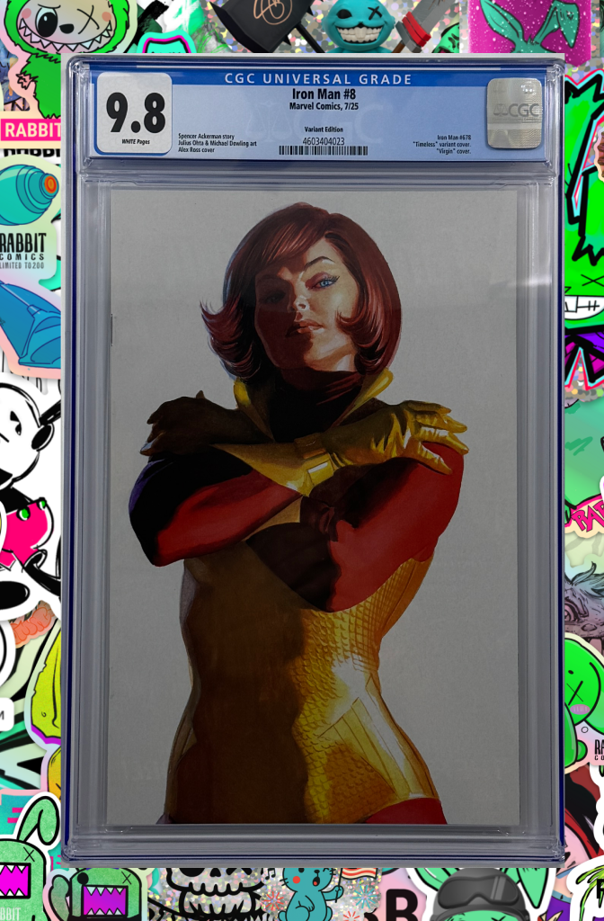 Iron Man #8 | Alex Ross Timeless Full Art Variant | CGC 9.8