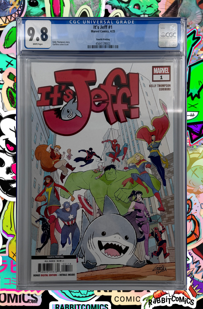 IT'S JEFF #1 | GURIHIRU 4TH PRINTING VARIANT | CGC 9.8