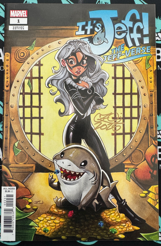 IT'S JEFF THE JEFF-VERSE #1 | CHRISSIE ZULLO VARIANT | SIGNED BY CHRISSIE ZULLO