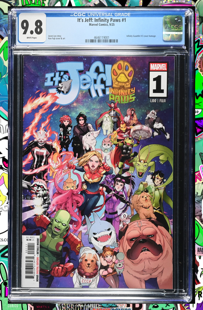 It's Jeff: Infinity Paws #1 | COVER A | CGC 9.8
