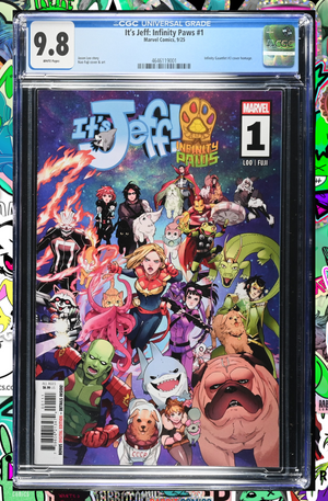 It's Jeff: Infinity Paws #1 | COVER A | CGC 9.8