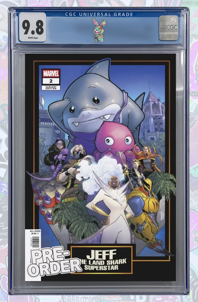 JEFF THE LAND SHARK: SUPERSTAR #2 DAVID BALDEON VARIANT | CGC 9.8 | PREORDER